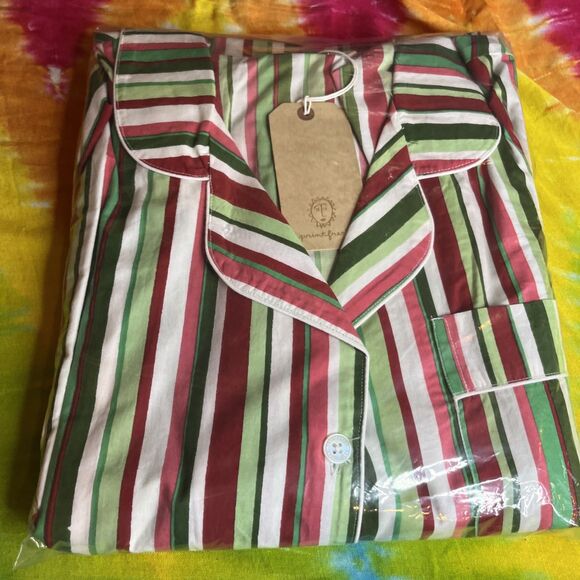 Print Fresh Candy Cane Lane Short Set - Picture 2 of 3